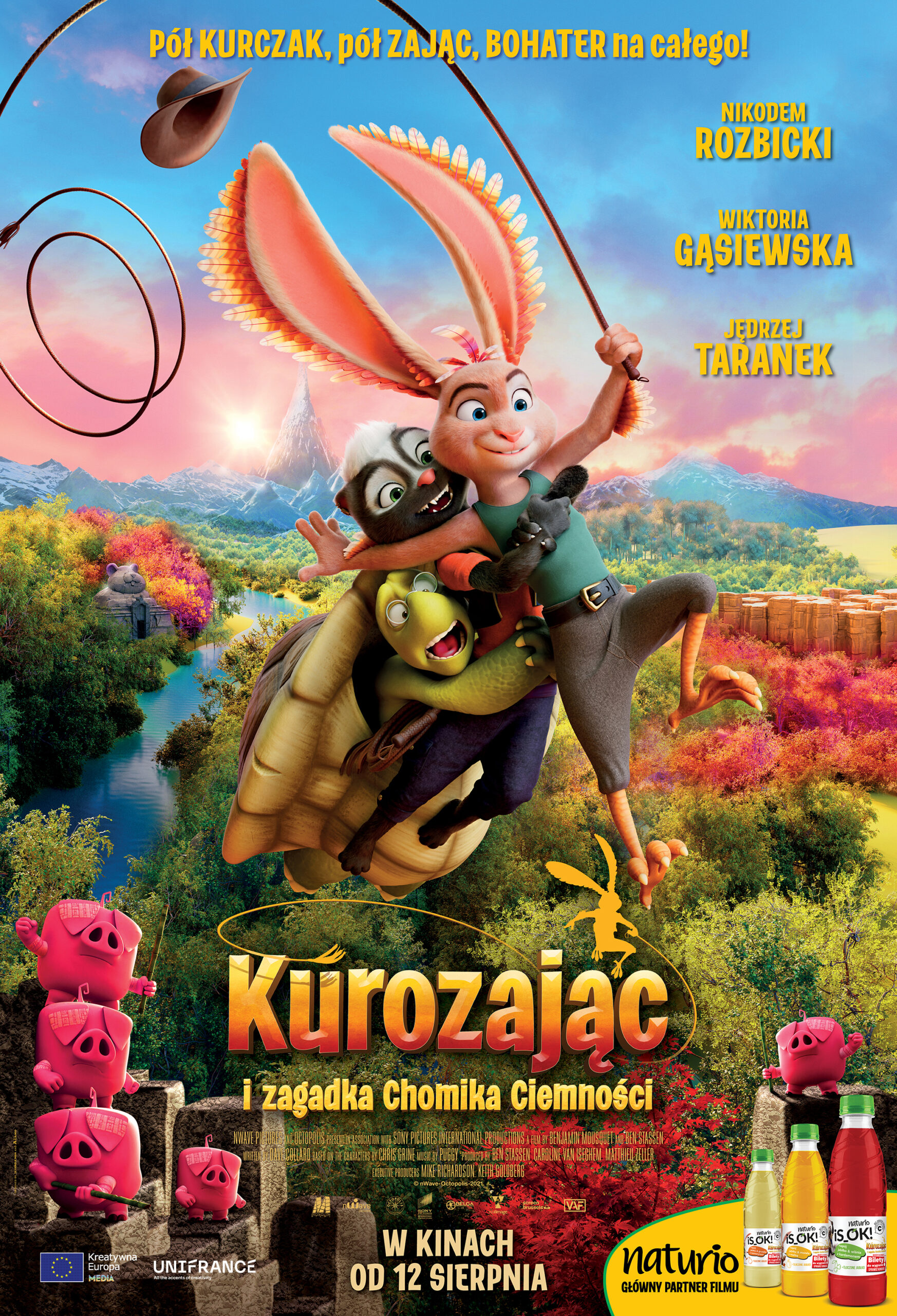 Kurozając i zagadka Chomika Ciemności – 2D dubbing