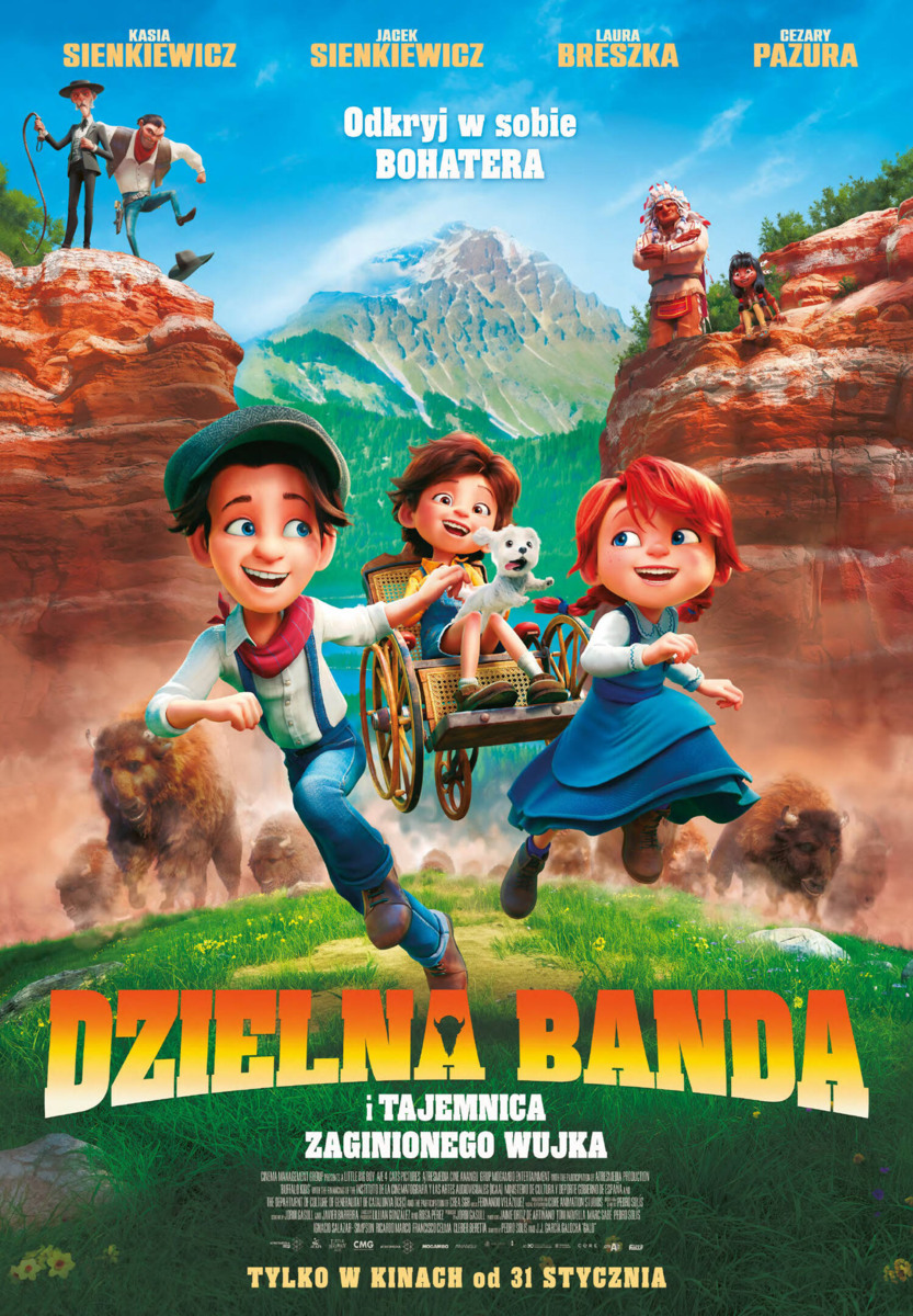 Dzielna banda i tajemnica zaginionego wujka – 2D dubbing